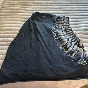 YoungLA Gray Graphic Men's Tank Top